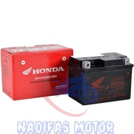 Aki Kering Motor AHM Honda GTZ5S Original Untuk Karisma Supra X 125 Vario 110 Asli Honda