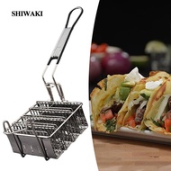 [Shiwaki] Taco Basket with Grip Handle Practical French Fries Deep Fryer Deep Fryer