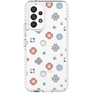 【預購】三星手機殼/Samsung Galaxy A53/經典花色/珊瑚紅藍