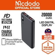 Mcdodo MC605 Panda Series 20000mAh 22.5W PD+QC Power Bank With Digital Display
