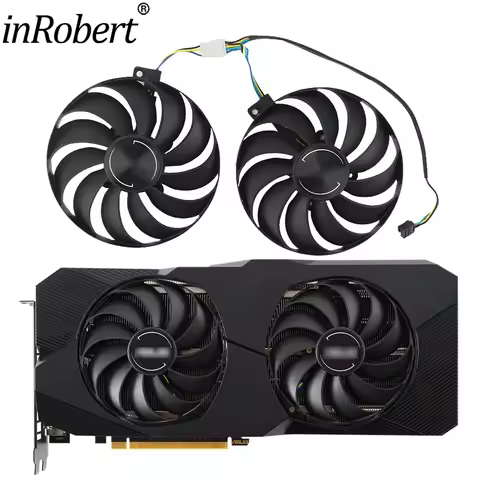95MM T129215SU RX5600 RX5700 Graphics Card Fan for ASUS RX 5600 5700 XT DUAL EVO Video Card