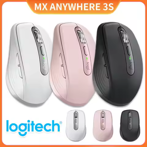 Logitech Master Series MX Anywhere 3S Wireless Mouse Bluetooth Girls Office Tablet Charging G304/G20