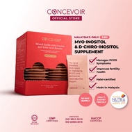 CONCEVOIR | Myo-Inositol & D-Chiro-Inositol Supplement (30 Sachets) Fertility | Hormonal Imbalance