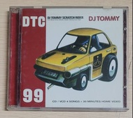 [包郵] CD + VCD DJ TOMMY Scratch Rider 首張專輯大碟 張天誌 張進偉 烏蠅 1999 附歌詞書 DTC 99 LMF a.room 精選 專輯 包平郵