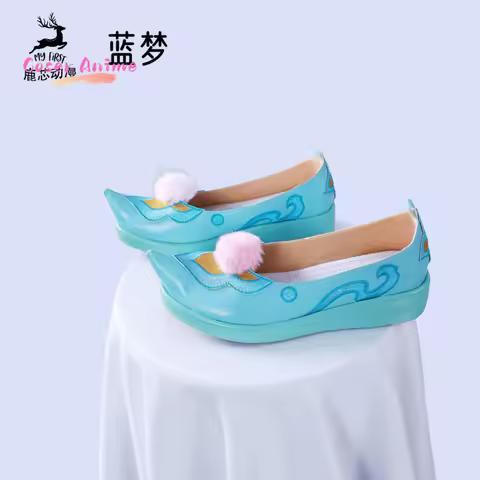 Game Naraka: Bladepoint Lannie Cosplay Costume Shoes Anime Character Halloween Carnival Party Prop