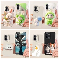 Camera Protection Cover For Vivo Y31d Y51 Pro 5G Casing V2543 V2544 Cute Cartoon Rabbit Cat Duck Pat