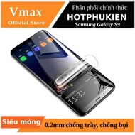 Scratch-resistant screen stickers for Samsung Galaxy S9 Vmax brand (super thin 0.2mm, absolute trans