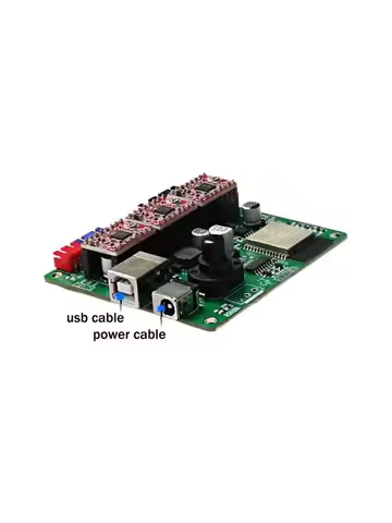 3-axis ESP32 Small Laser Engraving Machine Control Board Dual-core 32-Bit Writing Machine Circuit Bo