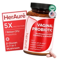 HerAuré Female Probiotics-pH Balance, Odor Control, Bacteria Group Health, Moisturizing, Firming-Con