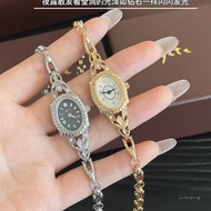 AGETE Vintage Luxury Crystal-Embellished Women’s Watch - Elegant Quartz Bracelet for Christmas, New 