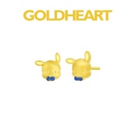 Goldheart Sanrio Pochacco 999 Gold Earrings