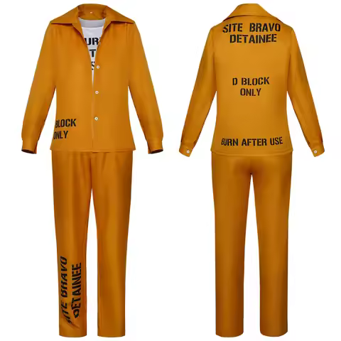 Anime Suicide Harley Cospaly Joker Clown Costume Outfit Quinn Prisoner Uniform Halloween Carnival Su