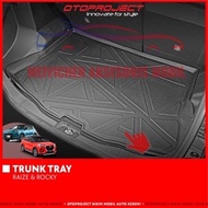 Tt- TOYOTA RAIZE INTERIOR Accessories Car TRUNK Carpet RAIZE TRUNK TRAY RAIZE Carpet RAIZE TRUNK Placemat