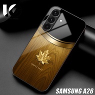 HP Casing SAMSUNG A26 Softcase SAMSUNG A26 Case Glossy Casing Shiny Glass Protector Mobile Phone Acc