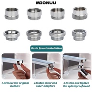 MIONUU Faucet Adapter Set, With Washer Metal Water Filter Adapter,  18/20/22/24mm To 22mm Faucet Con