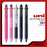 Uni Jetstream 3in1 Ballpoint Pen 0.38mm SXE3-400-38