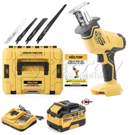 DELTON เลื่อยอเนกประสงค์ เลื่อยชักคอตรง 199V เลื่อยไฟฟ้า ไร้สาย MK Series รุ่น SB-99MKT เลื่อยคอตรง