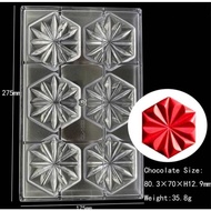 Hexagonal chocolate bonbon mold
