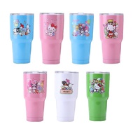 🌟Local Singapore Stock🌟 Stainless Steel Double Wall Tumbler Thermos Thermal Cup - 30oz / 900ml [Sanrio Family Series]