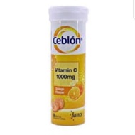 Cebion Vitamin C 1000mg Orange Flavour 1 tube