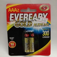 Eveready Gold BATTERY ALKALINE AAA