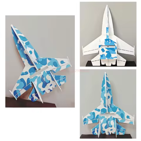 Su27mini Rc Beginner Training Plane 56cm Small Model Airplane Kit Remote Control Fixed Wing Crash Re