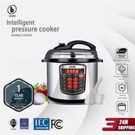 Pressure Cooker Stainless Steel Pot  Rice Cooker (6L) Pressure Cooker Marble Coated Non-Stick Pot