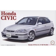 Fujimi 04706 Assembly Model 1/24 Scale for Honda Miracle Civic SiR `96 EK4 Model Car for Boys Model Hobby Collection DIY Toys