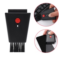 2IN1 Mini Double Head Keyboard Brush Cleaner Phone Computer Screen Cleaning Kit Retractable Keyboard Dust Remover on Laptop PC