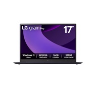 LG gram Pro | 17" WQXGA | IPS | Intel Core Ultra7 255H | 32GB RAM | 1TB SSD | GeForce RTX 5050 | Win