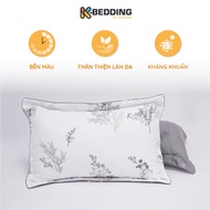 Vỏ gối nằm Microfiber K-Bedding by Everon KMP chất vải Microfiber kích thước 35x50cm và 40x60cm