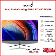 EDRA EGM27F100H Gaming Monitor 27 inch FullHD 100Hz-IPS-VGA-DC-HDMI. Genuine product - 2 years