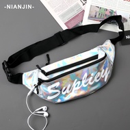 sling bag sling bag man Nianjin Korean Version Street Shooting ins Shoulder Bag Couple Chest Bag Mal