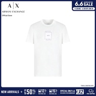 Armani Exchange เสื้อยืดผู้ชาย รุ่น XM000570-AF10356-U0009 - สีออฟไวท์