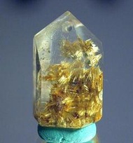 [Disk水晶]太陽花鑫礦原礦墜AC-77(高21寬14厚12mm重5.4克)[變種鈦晶]