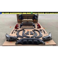 Toyota hilux revo 2020 2.4 convert rogue 2.8 bumper bodykit skirt skirting without paint