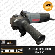 Mesin Gerinda 4 Inch DOLIZ BA735 Angle Grinder 4" 620 Watt BA 735 Selepan