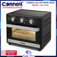 (Bulky) CORNELL CAF-E25L 25L LARGE AIR FRYER OVEN WITH TURBO CONVECTION, 1 YEAR WARRANTY