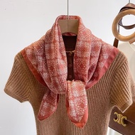 68 * 68 Cotton Linen New Style Small Square Scarf All-Match Scarf Silk Scarf