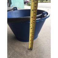 Heavy Duty Cement Pail Big Bucket (Carry Cement / Sand) Blue