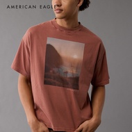 American Eagle Oversized Photo Graphic T-Shirt เสื้อยืด ผู้ชาย กราฟฟิค โอเวอร์ไซส์ (EMTS 017-4097-62