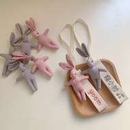 Tokki Bunny Customisable Name Ribbon Tag Kids Children Baby Toddler Preschool Present Korean Gift Christmas
