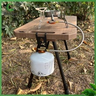 Bv✿  Flat Burner Extension Holder Portable Butane Gas Tank Hanger Clip Lightweight Camping Table Gas
