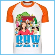 ◙ ☩ ♣ Barangay Health Worker BHW Tshirt - Sublimated Print