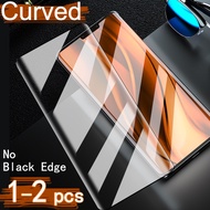 Full Cover Curved Screen Protector for Samsung Galaxy S22 S23 S20 21 Ultra Plus Transparent Side Glue Tempered Glass Note 10 Plus 9 20 Ultra