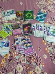 放逐deck料pokemon card ptcg AR花療環環/阿克羅瑪的實驗/幻想門/放逐吸塵器/鬼龍vstar/騎拉帝納