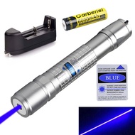 Military Grade 405nm Purple Laser Pointer Pen Power Visible Beam Light