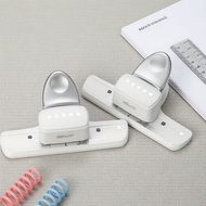 DIY Notebook 5-Hole Square Punch, 1pc Manual Puncher for A4/A5/B5, Metal & Plastic Penebuk Lubang Pe