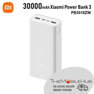 Xiaomi 30000mAh Power Bank Gen 3 Quick Charge Fast Charging Portable Battery Powerbank