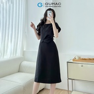 [MUA 2 GIẢM 20K] Đầm nữ dáng A tay cánh hồng thời trang GUMAC LDF1008